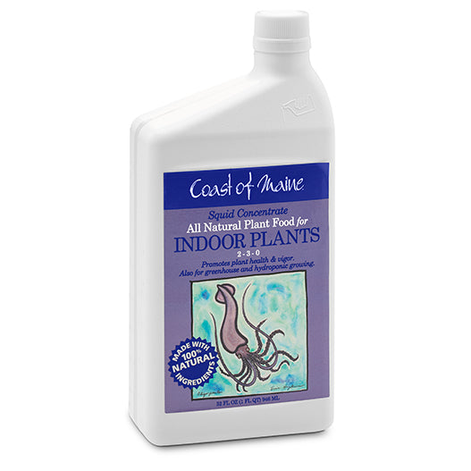 Liquid Squid Fertilizer for Indoor Plants 1qt