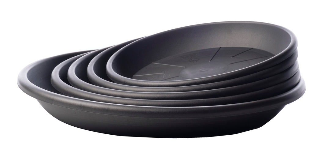 Geo Saucer, Anthracite colored (sizes sold separately)