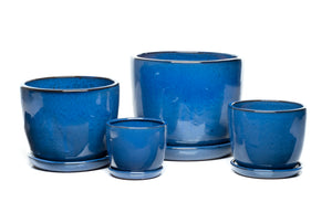 Sasha Planter, Cobalt Blue (each size sold separate)