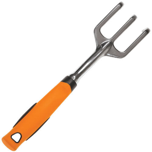 Solid Cast Aluminum Cultivator with Gel Grip