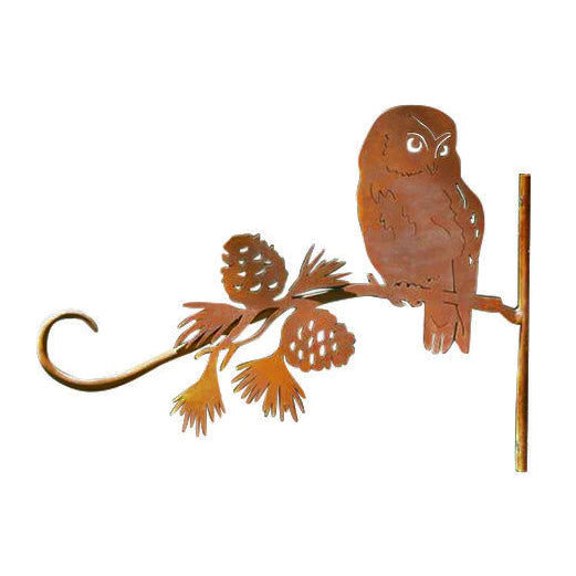 Rusty Saw-Whet Owl Plant Hanger