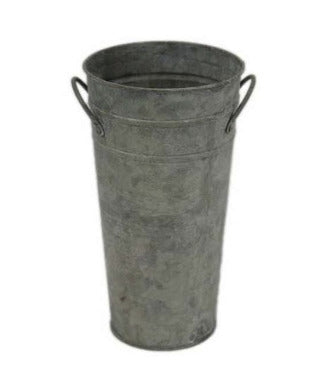 French Zinc Flower Bucket (each size sold separate)