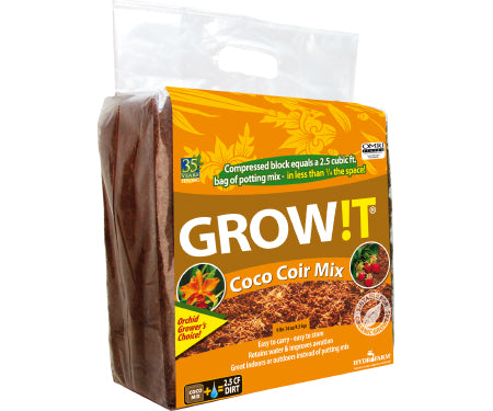 GROW!T Organic Coco Coir Mix (9 lbs. 14 oz.)