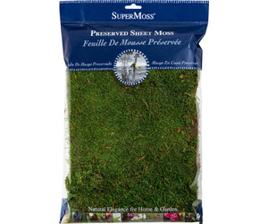 Sheet Moss Preserved - Fresh Green (200 cu. in.)