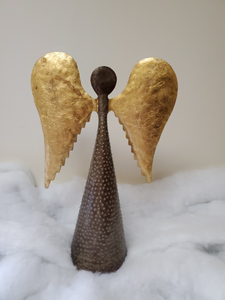 Metal Angel w/Gold Wings