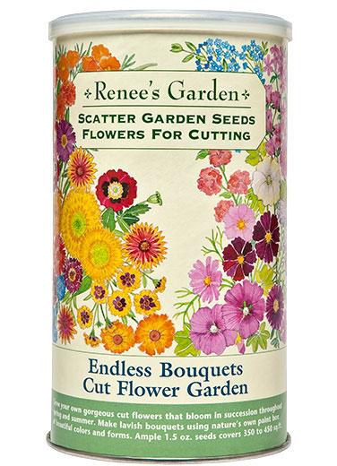 Scatter Garden Seeds - Endless Bouquets Cut Flower