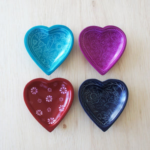 Soapstone Heart Dish