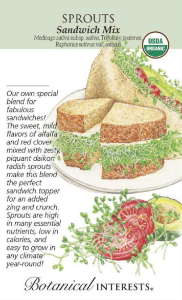 Sprouts, Sandwich Mix