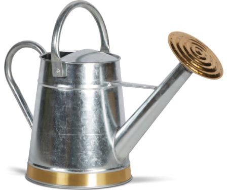 Watering Can, Tapered Galvanized